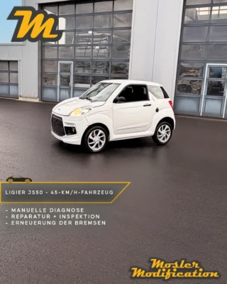 Dieser Ligier JS50 kam nach einer langen Suche in unsere Werkstatt, nachdem mehrere Betriebe den Auftrag aufgrund der besonderen Fahrzeugtechnik und fehlender Diagnosemöglichkeiten ablehnten. Die Besitzerin des 45-km/h-Fahrzeuges suchte anschließend über einen Facebook-Aufruf nach einer Lösung, da der Motor stark ruckelte und das Fahrzeug für den täglichen Schulweg ihrer Tochter dringend benötigt wurde.
Unsere Diagnose erfolgte vollständig manuell - ganz ohne herstellerspezifisches Diagnosegerät. Schnell stellte sich heraus, dass die Ursache in einer zuvor unzureichend ausgeführten Inspektion lag: Ein stark verschmutzter Dieselfilter führte zu einer unzureichenden Kraftstoffversorgung und verursachte die Aussetzer des Motors.

🔧 Modell: Ligier JS50
🛠️ Manuelle Fehlerdiagnose
⚙️ Motor- & Getriebeinspektion
🛞 Bremsen erneuert

Im Zuge der Instandsetzung erhielt das Fahrzeug eine vollständige Inspektion von Motor und Getriebe sowie neue Bremsen. Nach dem Austausch des Dieselfilters und der Wartung lief der Motor wieder einwandfrei und das Microcar konnte zuverlässig in den Alltag zurückkehren.

📍 Service auch bei Sonderfahrzeugen
📩 Anfragen via DM
🛜 www.mosler-modification.eu

#Ligier #LigierJS50 #JS50 #Leichtkraftfahrzeug #Microcar #Car #Diagnose #Fehlersuche #Inspektion #Werkstatt #Kfz #Motorservice #MoslerModification #Deutschland #Germany