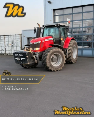 Bei diesem MF 7718 konnten wir mithilfe unserer Stage 1 Optimierung eine Mehrleistung von 45 PS erzielen. Auch das Drehmoment konnten wir um 145 Nm steigern. Zusätzlich bekam der Traktor eine SCR-Anpassung.

🔧 Modell: MF 7718
🚀 Stage 1 Ergebnis: +45 PS / +145 Nm
🧠 Umsetzung: Diagnose-Schnittstelle (OBD) – kein Ausbau des Motorsteuergeräts erforderlich

Gerade im landwirtschaftlichen Alltag zählt nicht nur Leistung, sondern ein sauberes, abgestimmtes Setup, das Zugkraft, Effizienz und Fahrkomfort vereint, um das bestmögliche an Produktivität herauszuholen. Durch die gezielte Anpassung des SCR-Systems kann die AdBlue-Dosierung präziser auf den realen Lastbereich abgestimmt werden. Das kann je nach Einsatzprofil für einen effizienteren Betrieb, weniger unnötigen AdBlue-Verbrauch und eine stabilere Abgasnachbehandlung sorgen.

📍 Vor-Ort-Service möglich
📩 Anfragen via DM
🛜 www.mosler-modification.eu

#MasseyFerguson #MF #7718 #MF7718 #Landwirtschaft #Agrar #Traktor #ECU #Softwareoptimierung #Stage1 #AdBlue #Farmer #MoslerModification #Deutschland #Germany