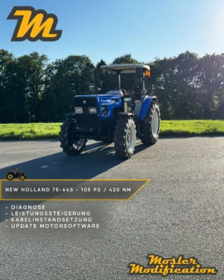 Bei diesem New Holland 75-66S stand zunächst die Fehlersuche im Vordergrund. Im Rahmen einer Diagnose konnten wir mehrere Kabelabbrüche aufdecken, die zu Problemen in der Abgasnachbehandlung führten. Nach der erfolgreichen Instandsetzung der betroffenen Leitungen wurde die Motorsoftware auf den neuesten Stand gebracht.

Anschließend erhielt der Traktor eine individuelle Leistungsoptimierung mit einer Steigerung von 30 PS und 80 Nm Drehmoment.

🔧 Modell: New Holland 75-66S
🚀 Ergebnis: 105 PS / 420 Nm
🧠 Diagnose & Softwareupdate
⚙️ Fehlerbehebung im Bereich der Abgasnachbehandlung

Durch die beseitigten Kabelschäden und die optimierte Software läuft der Traktor nun wieder zuverlässig und bietet deutlich mehr Durchzug im Arbeitsalltag. Besonders bei Transportarbeiten und unter Last macht sich das zusätzliche Drehmoment spürbar bemerkbar.

📍 Individuell umgesetzt
📩 Anfragen via DM
🛜 www.mosler-modification.eu

#NewHolland #7566s #NewHolland7566s #TraktorTuning #Tuning #Agrar #Bauernhof #Landtechnik #MoslerModification #Softwareoptimierung #Diagnose #Landwirtschaft #Agrartechnik #Germany #Deutschland #Software #Werkstatt