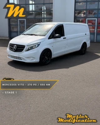 Dieser Mercedes-Benz Vito (ab Baujahr 2020) erhielt bei uns eine Stage 1 Optimierung. Die Serienleistung von 190 PS und 440 Nm konnten wir hiermit auf starke 270 PS und 550 Nm steigern. Mit einem Leistungszuwachs von 80 PS und 110 Nm bietet der Vito nun deutlich mehr Durchzug und Fahrspaß - sowohl im Alltag als auch unter voller Beladung.

🔧 Modell: Mercedes-Benz Vito (ab Baujahr 2020)
🚀 Stage 1 Ergebnis: 270 PS / 550 Nm
🧠 Umsetzung: OBD-Diagnoseschnittstelle

Die optimierte Motorabstimmung sorgt für ein besseres Ansprechverhalten, mehr Kraft im mittleren Drehzahlbereich und souveräne Beschleunigungsvorgänge. Gerade bei Überholmanövern oder auf langen Autobahnfahrten macht sich das deutlich bemerkbar, ohne dabei die Alltagstauglichkeit des Fahrzeugs einzuschränken.

📍 Individuell abgestimmt auf das Fahrzeug
📩 Anfragen via DM
🛜 www.mosler-modification.eu

#Mercedes #MercedesBenz #Vito #MercedesVito #Van #Transporter #Stage1 #Leistungssteigerung #Motoroptimierung #ECU #Tuning #Kennfeldoptimierung #Torque #Drehmoment #Horsepower #Werkstatt #Performance #MoslerModification #Deutschland #Germany