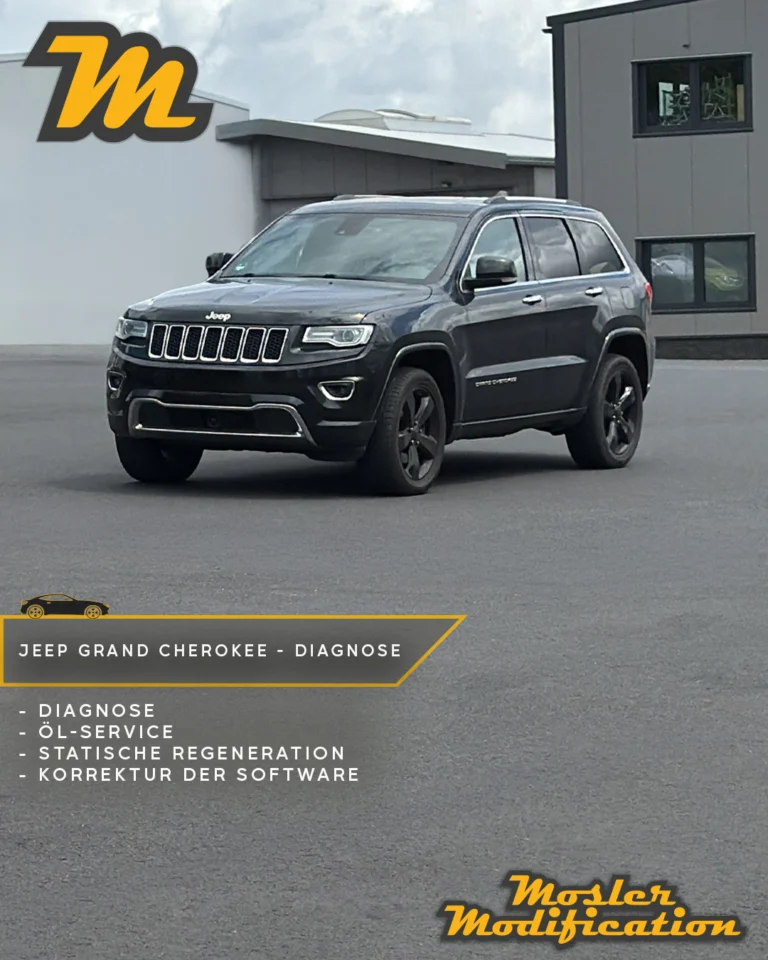 Dieser Jeep Grand Cherokee kam mit Problemen bei der Abgasuntersuchung zu uns. Aufgrund einer zu hohen Partikelzahl bestand das Fahrzeug den TÜV nicht mehr. Nach genauer Diagnose stellte sich heraus, dass eine fehlerhafte Software aufgespielt war, wodurch die Regeneration des Dieselpartikelfilters nicht ordnungsgemäß durchgeführt werden konnte.
Da das Fahrzeug in der Vergangenheit nur wenig gefahren wurde, konnte der Partikelfilter glücklicherweise noch gerettet werden. Wir korrigierten die fehlerhafte Software, führten eine statische Regeneration des Partikelfilters durch und erledigten im Zuge dessen direkt einen Ölservice. So arbeitet das Abgassystem wieder wie vorgesehen und das Fahrzeug war bereit für eine erfolgreiche Wiedervorstellung beim TÜV.

🔧 Modell: Jeep Grand Cherokee
💻 Softwarefehler behoben
♻️ Statische DPF-Regeneration
🛢️ Ölservice durchgeführt

Eine fehlerhafte Software muss nicht zwangsläufig das Ende eines Partikelfilters bedeuten. Mit einer präzisen Diagnose und der passenden Instandsetzung lassen sich oft hohe Folgekosten vermeiden und die volle Funktion des Abgassystems wiederherstellen.

📍 Vor-Ort-Service
📩 Anfragen via DM
🛜 www.mosler-modification.eu

#Jeep #GrandCherokee #SUV #Cars #Diesel #DPF #Partikelfilter #Abgasuntersuchung #TÜV #Diagnose #Software #Werkstatt #MoslerModification #Deutschland #Germany