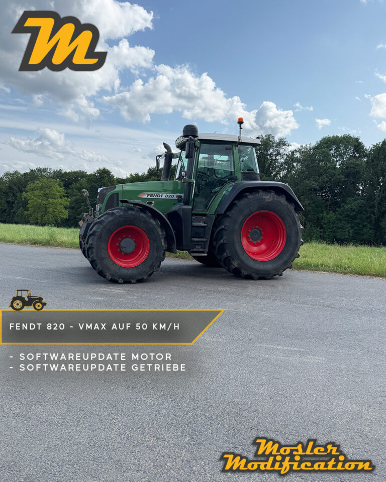 Bei diesem Fendt 820 brachten wir sowohl die Motor - als auch die Getriebesoftware auf den neuesten Stand. Ebenfalls wurde die Endgeschwindigkeit von den vorherigen 40 km/h auf 50 km/h angehoben. 

🔧 Modell: Fendt 820
🚀 Aktualisierung von Motor- und Getriebesoftware
🧠 Umsetzung: Diagnose-Schnittstelle (OBD) – kein Ausbau des Motorsteuergeräts erforderlich

Gerade im landwirtschaftlichen Alltag zählt nicht nur Leistung, sondern ein sauberes, abgestimmtes Setup, das Zugkraft, Effizienz und Fahrkomfort vereint, um das bestmögliche an Produktivität herauszuholen. Durch die Anpassung der Endgeschwindigkeit erreichen wir ein wirtschaftlicheres Arbeiten auf langen Strecken.

📍 Vor-Ort-Service möglich
📩 Anfragen via DM
🛜 www.mosler-modification.eu

#Fendt #Landwirtschaft #Agrar #Traktor #ECU #Tuning #Softwareoptimierung