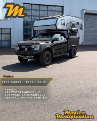 Dieser Ford Ranger wurde von uns speziell auf seinen Einsatz als Expeditions- und Campingfahrzeug abgestimmt. Neben einer individuellen Stage 1 erhielt das Fahrzeug eine Softwareanpassung für den Campingumbau sowie weitere Anpassungen, damit alle Systeme optimal mit dem Umbau harmonieren.

🔧 Modell: Ford Ranger
🚀 Stage 1 Ergebnis: +30 PS / +50 Nm
⚙️ Verträglichkeit für Drittländerkraftstoffe
🧠 Abschaltung der beeinträchtigten Assistenzsysteme

Gerade bei einem Reisefahrzeug kommt es auf mehr an als nur Leistung. Durch die Softwareanpassung wurde der Ranger auf den Campingbetrieb abgestimmt und für den Einsatz mit unterschiedlicher Kraftstoffqualität vorbereitet. Zusätzlich wurden die durch den Umbau beeinträchtigten Assistenzsysteme softwareseitig angepasst, sodass das Fahrzeug zuverlässig und ohne Fehlermeldungen betrieben werden kann.

📍 Individuell abgestimmt
📩 Anfragen via DM
🛜 www.mosler-modification.eu

#Ford #Ranger #FordRanger #Diesel #Softwareoptimierung #offroad #offroadbuild #camper #camping #expedition #pickuptruck #stage1 #Dieselpower #Drehmoment #torque #offroadnation #fordperformance #tuning #cars #trucksofinstagram #MoslerModification #Deutschland #Germany