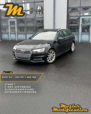 Dieser Audi A4 B9 wurde von serienmäßigen 272 PS und 600 Nm auf stolze 320 PS und 680 Nm optimiert. Neben der Stage 1 wurde das Getriebe optimiert und die V-Max deaktiviert. Zudem erhielt das Fahrzeug eine Öldruckanpassung.

🔧 Modell: Audi A4 B9
🚀 Stage 1 Ergebnis: 320 PS / 680 Nm
🧠 Anpassung: Diagnoseschnittstelle (OBD)

Das erhöhte Drehmoment im unteren und mittleren Drehzahlbereich sorgt für spürbar besseren Durchzug und eine deutlich dynamischere Fahrweise - bei gleichzeitig seriennaher und alltagstauglicher Abstimmung.

📍 Individuell abgestimmt
📩 Anfragen via DM
🛜 www.mosler-modification.eu

#Audi #A4 #AudiA4 #B9 #Stage1 #Leistungssteigerung #Getriebeoptimierung #Softwareoptimierung #vmax #ECU #Tuning #MoslerModification #viral #Germany #Deutschland #VAG