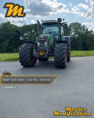 Dieser Fendt 820 Vario zeigt, welches Potenzial durch eine individuell abgestimmte Stage 1 Leistungsoptimierung freigesetzt werden kann. Aus serienmäßigen 210 PS und 930 Nm werden nach der Optimierung knapp 260 PS und 1.050 Nm. Das Plus von 50 PS und 120 Nm sorgt insbesondere bei schweren Zugarbeiten und unter hoher Belastung für zusätzliche Leistungsreserven und einen kräftigeren Durchzug.

🔧 Modell: Fendt 820 Vario
🚀 Stage 1 Ergebnis: ca. 260 PS / 1.050 Nm
📈 Leistungssteigerung: +50 PS / +120 Nm

Durch eine gezielte Anpassung der Motorsteuerung haben wir die Leistungsentfaltung des 6-Zylinder-Motors optimiert. Das zusätzliche Drehmoment unterstützt den Schlepper insbesondere bei anspruchsvollen Arbeiten im Feld.

📍 Vor-Ort-Service
📩 Anfragen gerne per DM
🌐 www.mosler-modification.eu

#MoslerModification #Fendt #Fendt820 #Fendt820Vario #FendtVario #FendtPower #Leistungsoptimierung #Stage1 #Chiptuning #Softwareoptimierung #ECU #Motortuning #Landtechnik #Agrartechnik #Traktor #Schlepper #DieselPower #Landwirtschaft #Farming #FarmLife #Agriculture #Deutschland #Germany